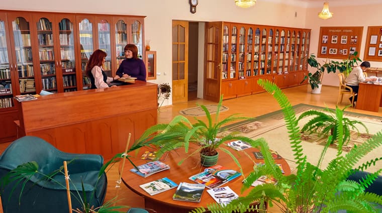 Библиотека санатория Сеченова в Ессентуках