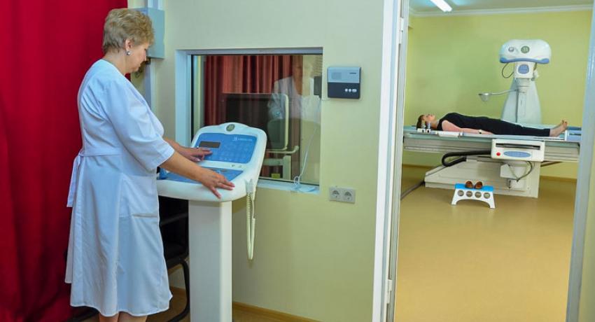 Рентгенологический кабинет в санатории Сеченова. Ессентуки