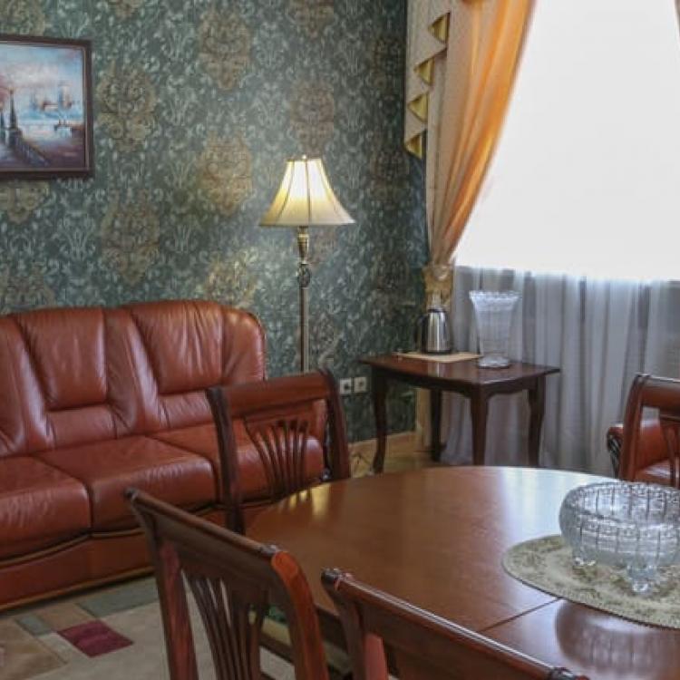 Интерьер гостиной 2 местного 2 комнатного Люкса № 203, 303 санатория Сеченова. Ессентуки